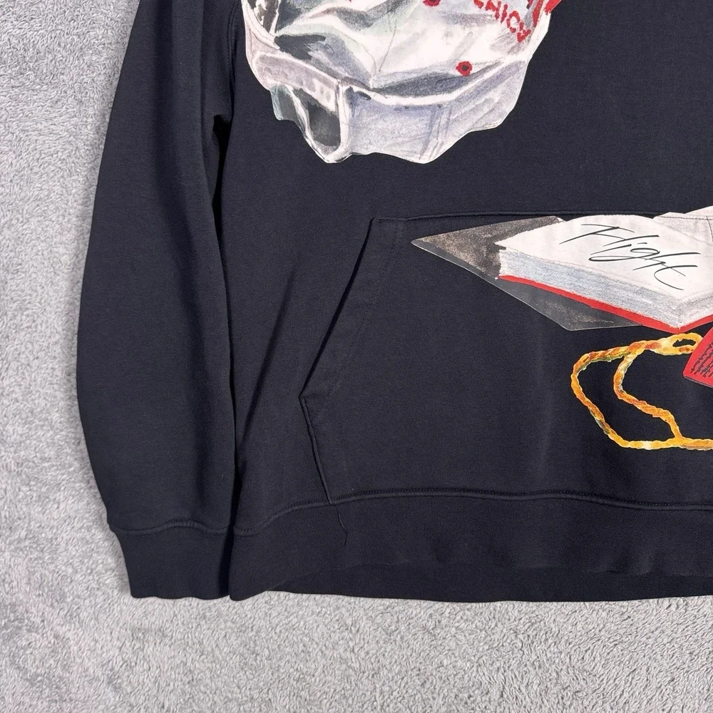 Nike Jordan Hoodie Mens XL Artist Series Rochester Flight Sweatshirt DV1593-010